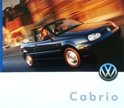 2000 Volkswagen CABRIO sales brochure catalog US 00 VW Cabriolet - £6.31 GBP