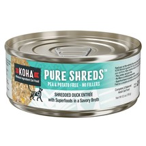 Koha Cat Grain Free Shredded Duck 5.5oz. (Case of 12) - £55.34 GBP