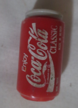 Coca Cola Mini Rubber Can Almost 1  1/2 inches - $1.98