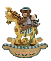 Music Box San Francisco Co Baby Express Rocking Giraffe Teddy Bear Duck Puppy - £22.30 GBP