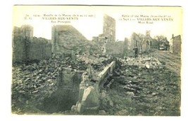 Villers Aux Vents Postcard France Battle of the Marne - $8.91