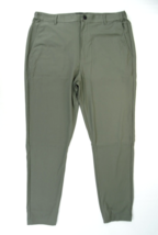 Cuts Clothing AO Jogger Pants Men&#39;s 2XL Olive Elastic Waist Snap Button - £26.05 GBP