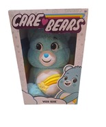 Care Bears 2021 14&quot; WISH BEAR 14&quot; Teal Plush Bear - Wish It Dream It Do ... - £17.09 GBP