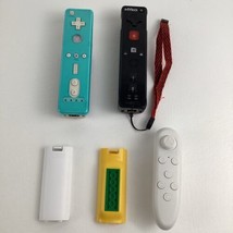 Wii Video Game Controllers Handheld Battery Covers Nintendo Face Plate Lot - $25.21