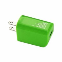 Reiko 1A/5V Super-Fast AC/USB Power Travel Charger - Non-Retail Packaging Green - £3.94 GBP