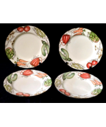 JOHNSON BROTHERS FRANCISCAN 10.75&quot; Dinner Plates VEGETABLE MEDLEY - Set ... - $57.38 CAD