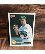 1993 Donruss Bobby Witt #51  Baseball  Oakland Athletics - $0.98