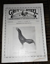 XRARE: Nov. 1947 Grit and Steel Magazine - cock fighting game fowls - £27.91 GBP