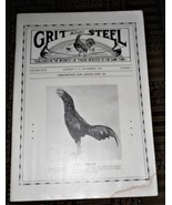 XRARE: Nov. 1947 Grit and Steel Magazine - cock fighting game fowls - $35.00