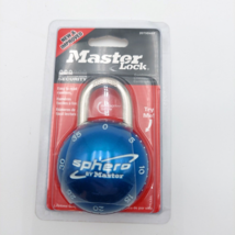 sphero by Master Lock Blue Combination Lock 2075DAST Locker, Bike or Spo... - £14.74 GBP