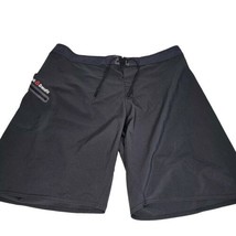 Reebok Crossfit Gym Shorts Mens 38 Black Drawstring Athletic Training Fitness - £19.77 GBP