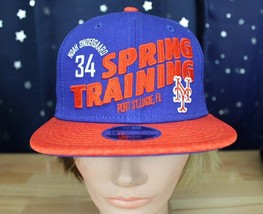 NY METS Noah Syndergaard 34 Spring Training Port St Lucie Fl Youth Snapback Cap - £16.51 GBP