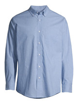 George Men&#39;s and Big Men&#39;s Long Sleeve Stretch Poplin Shirt  (Size  L 42... - £18.76 GBP