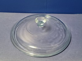 PYREX REPLACEMENT LID 8” Clear Glass 623C 1.5 Qt Casserole Dish 7.25&quot; inner - £19.03 GBP