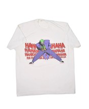 Vintage 1989 The Joker Graphic T Shirt Mens L Batman DC Comics HAHA Movie Promo - £127.56 GBP