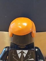 LEGO Minifigure Accessory Light Brown Hair Men&#39;s Smooth Medium Length St... - £1.47 GBP