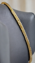 Vintage Monet 7 Inch Gold Tone Fancy Link Chain Bracelet  - £9.64 GBP