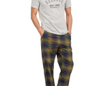Barbour Men&#39;s Glenn Tartan Lounge Pants in Green Tartan-Large - $39.99