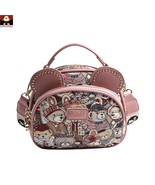Original design embroidery popular fashion one-shoulder diagonal bag - $78.45 CAD