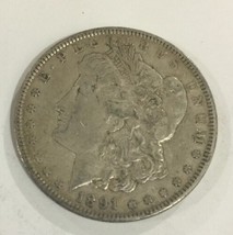 1891 MORGAN SILVER DOLLAR COIN Extra Detsils - $54.91 CAD