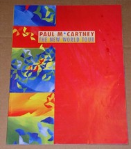 Paul McCartney Concert Tour Program The New World Tour Vintage 1993 - £18.09 GBP