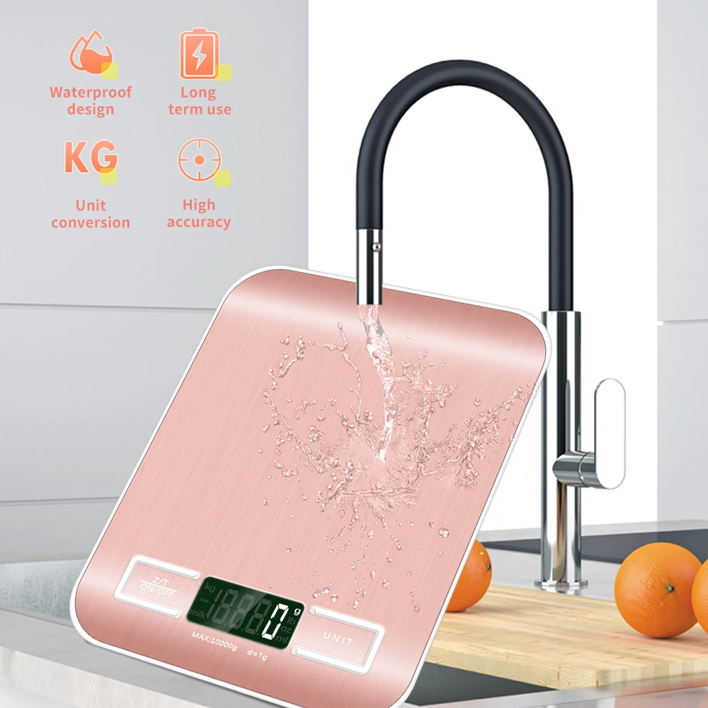 10KG 1g Digital Kitchen Stainless Steel Scale Big Food Diet Kitchen Coo 10000g/1 - £163.14 GBP