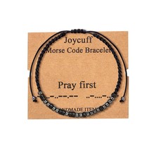 Morse Code Bracelets for Women Funny Gift for Girls - £44.02 GBP