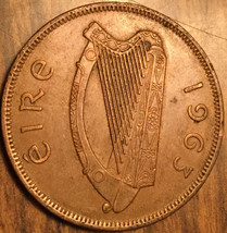 1963 Ireland One Penny Coin - £1.99 GBP