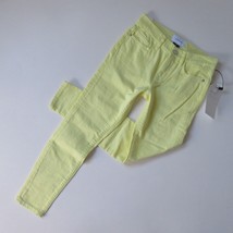 NWT Current/Elliott The Stiletto in Acid Yellow Stretch Crop Skinny Jeans 24 - £17.58 GBP