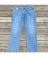Cinch Jeans Relaxed Fit Straight Leg White Label Med Stone Wash Denim Me... - $37.05