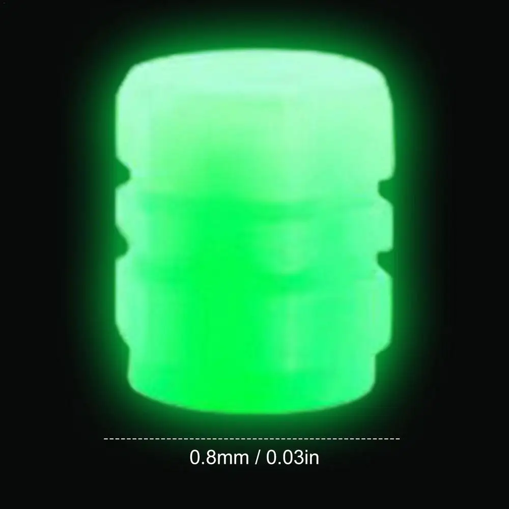 Night Glowing Tire Valve Caps Car Motorcycle Bicycle Bike Wheel Tyre Hub... - $49.02