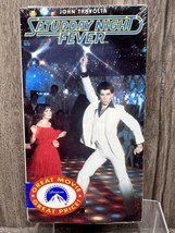 VHS Saturday Night Fever John Travolta Paramount Movie Tape Factory Sealed - £8.54 GBP