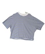 Abercrombie &amp; Fitch Soft A&amp;E Essentials Blue White Striped Top Women&#39;s X... - $20.00