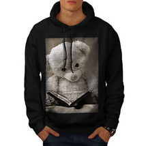 Wellcoda Fairytale Teddy Bear Mens Hoodie, Book Casual Hooded Sweatshirt - £25.41 GBP+