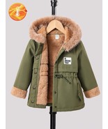 1- Young Girls&#39; Casual All-Match Parka, Autumn &amp; Winter New Arrival, Car... - $65.73 CAD