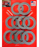 10 NEW GAS "CAP GASKETS" MILITARY Jerrycan Gerry G 5 Gallon 20L Rubber Fuel USMC - $26.59