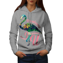 Wellcoda Tropic Jungle Cool Womens Hoodie, Paradise Casual Hooded Sweatshirt - £28.81 GBP