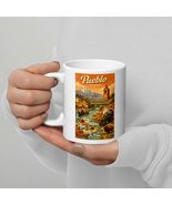 Pueblo Colorado White Glossy Mug - $18.00+