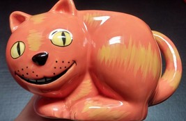 Vintage Nestle Carnation Coffee-Mate Orange Cheshire Style Cat Promotion... - $16.99