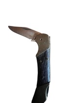 Valor Pony  Lockback Knife Japan Wood Handles SS Blade 3&quot; Closed - $149.77 MXN