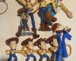 Toy Story Woody Toys lot of 9 Action Figures T6 - £19.73 GBP