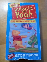 Disney’s WINNIE THE POOH AND THE BLUSTERY DAY VHS Video Tape storybook c... - £17.12 GBP