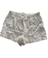 NWT Athleta White Retreat Linen Short Size 22 - €24,36 EUR