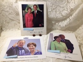 Laura and George Bush Republican Party 3 Presidential Photos - £7.62 GBP