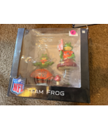 NEW NFL Cleveland Browns GARDEN STATUE Figure TEAM FROG Gnome w/box Forever - $1,222.73 MXN