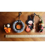 Vintage Halloween Lot Russ Wreath Jack O Lantern Ruth Moorehead Witch Ya... - $355.18 MXN