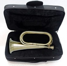 Annafi® Brass Blowing Bugle With Box | Us Cavalry Horn In The Style Of T... - £73.34 GBP