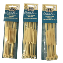 3 DMC StitchBow Floss Holders Packages 10 Per Pack = 30 Total - $12.87
