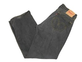 Vintage Levi Strauss Men’s  Jeans &quot;Real Loose&quot; Type 1 Black Denim 36x34  - $54.95