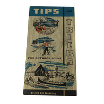 tips and tricks for outdoor folks 1959 GM Staff Brochure booklet pamphle... - $16.68